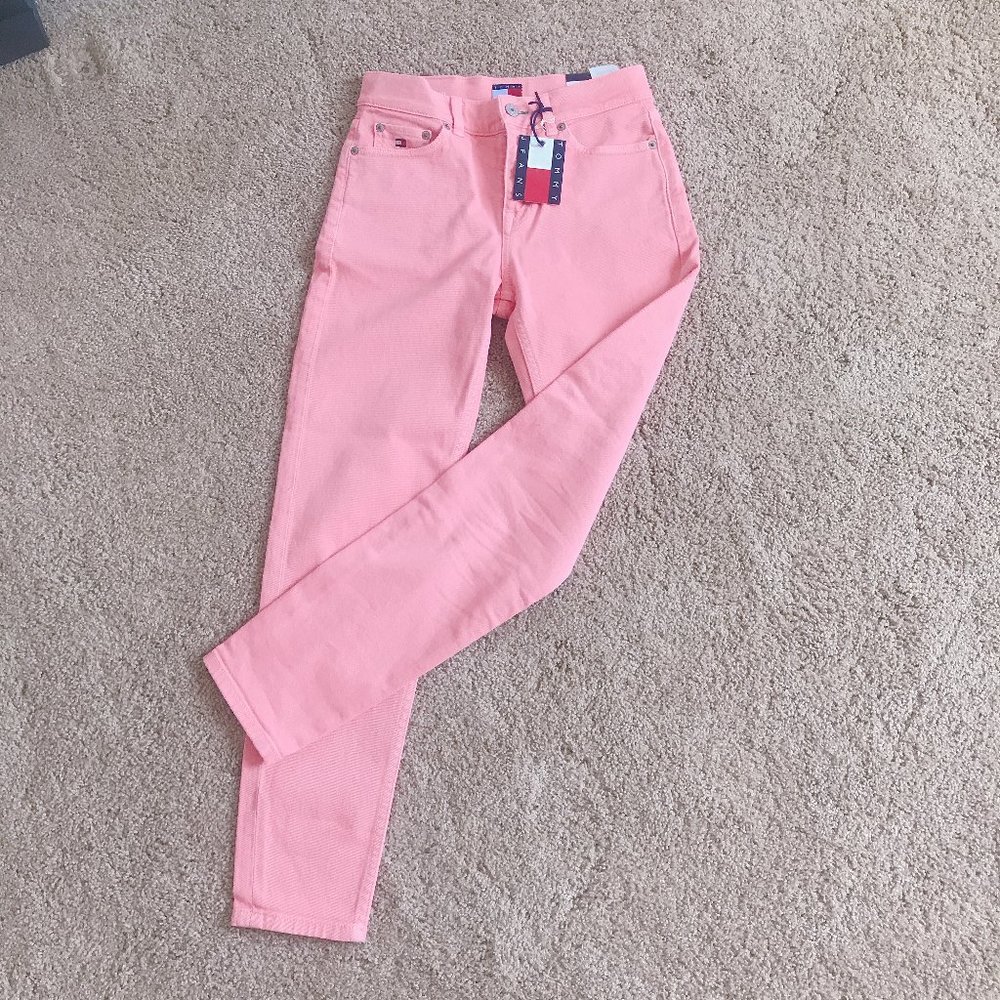 TOMMY JEANS 90S Crop High Waist Jeans W25 x L32